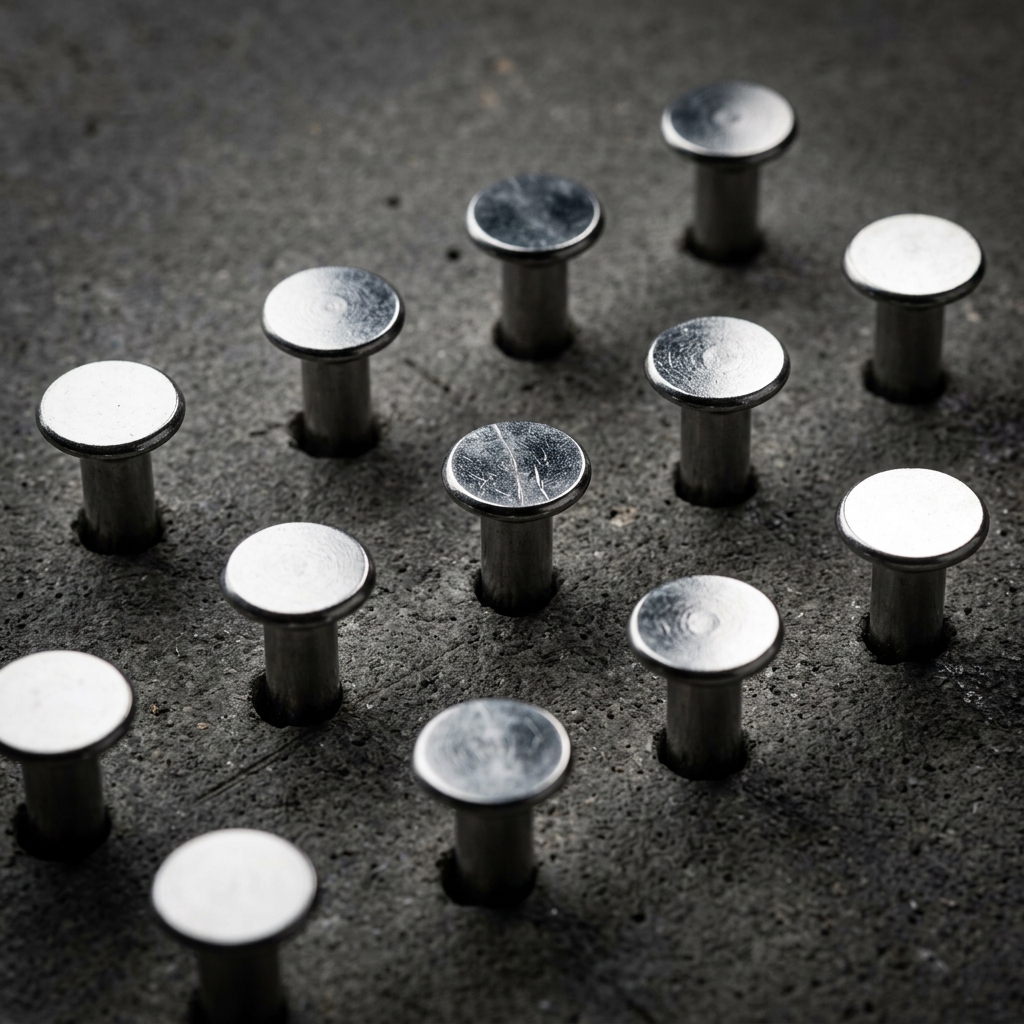 Flat Head Steel Rivets